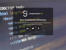 Tablet Screenshot of joaogoncalves.net